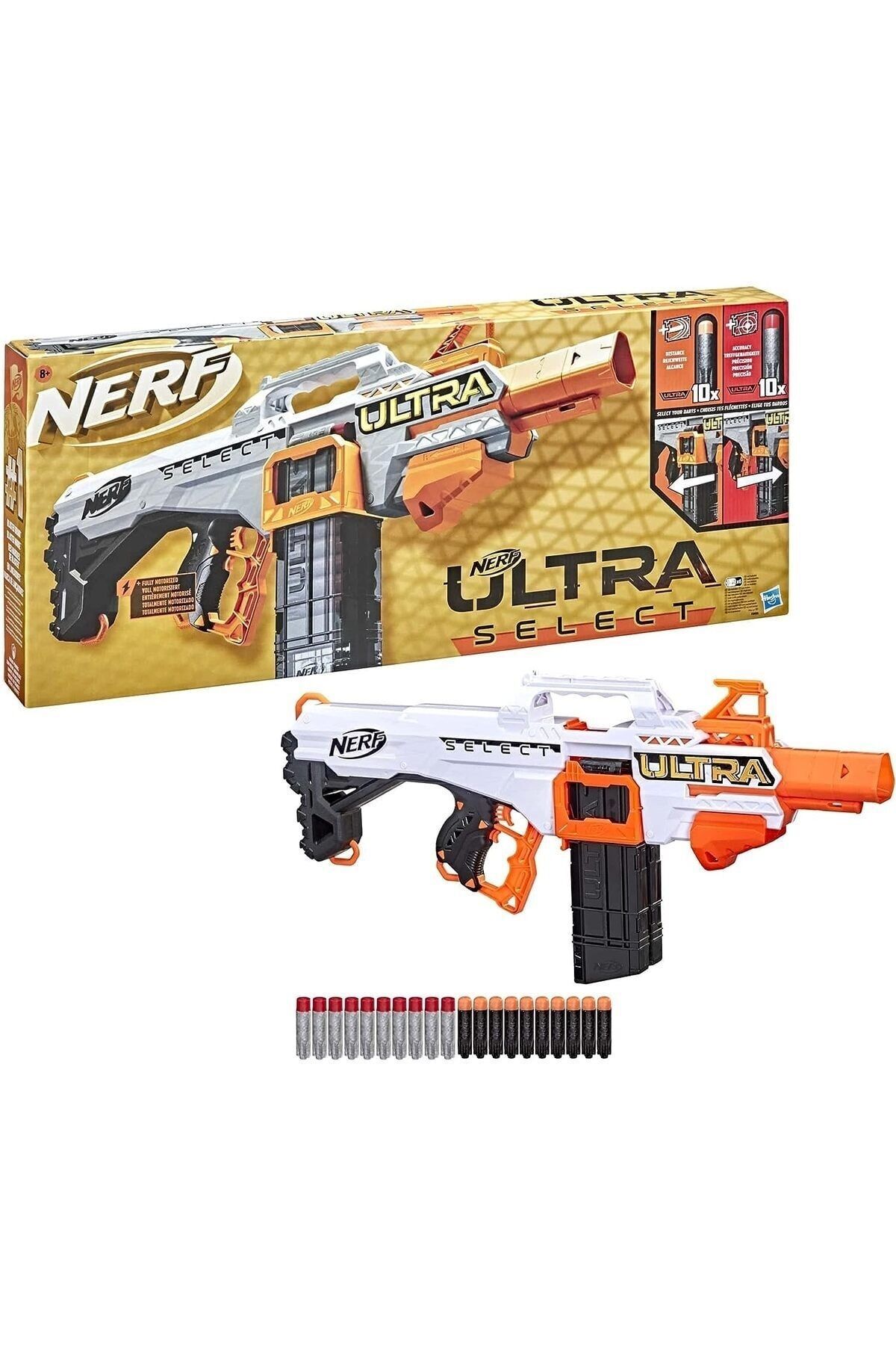 تفنگ های اسباب بازی و آب F0958 ULTRA SELECT +8 AGE نرف اورجینال Nerf