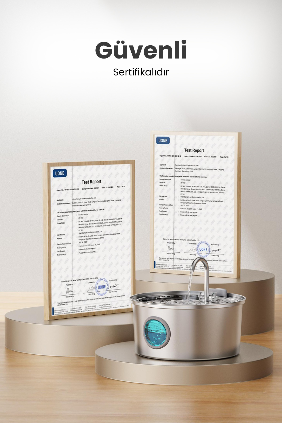 آبخوری فواره‌ای حیوانات خانگی الکترون Electron مدل SP01 با ظرفیت ۳٫۲ لیتر 3.2 L