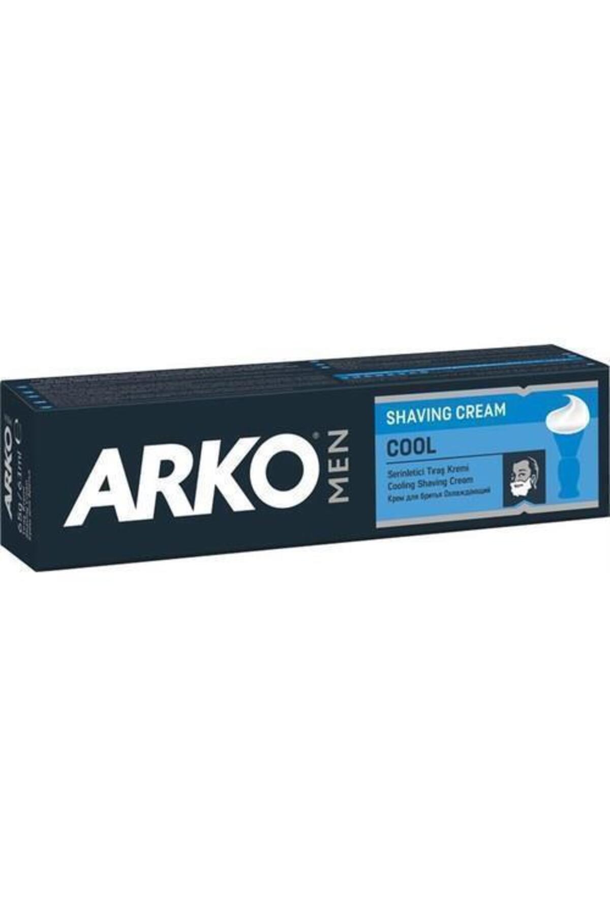 کرم اصلاح مرطوب مردانه مدل Cool حجم 100 میلی لیتر آرکو Arko