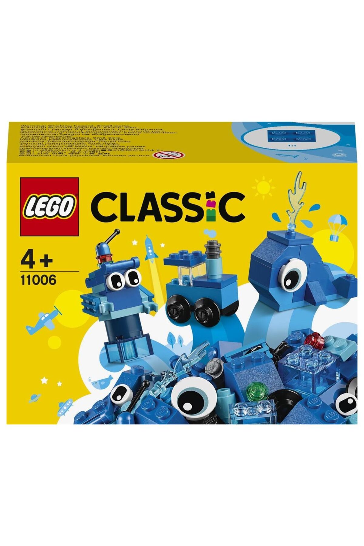 لگو آجرهای آبی کلاسیک 4 ساله اورجینال LEGO