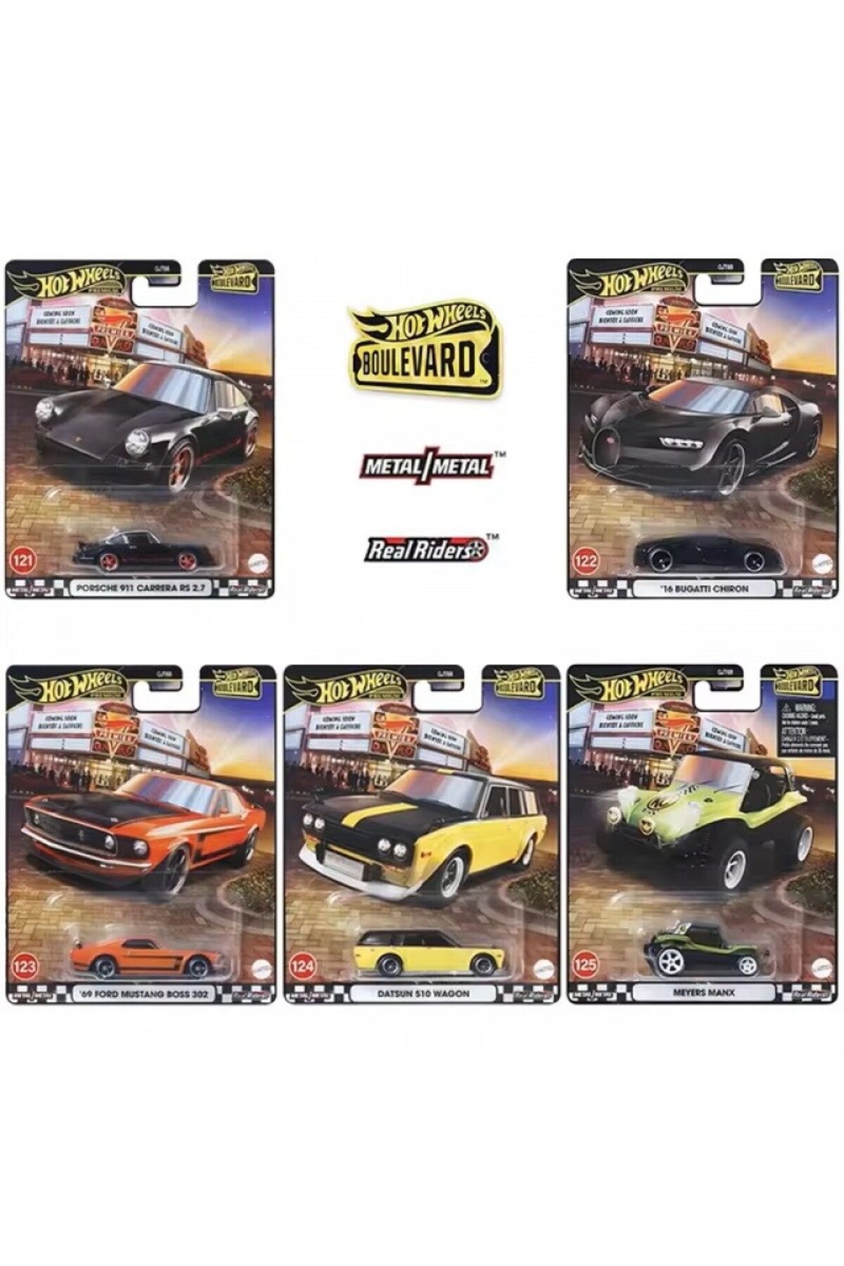 ماشین اسباب بازی وسایل نقلیه کلکسیونی ممتاز 1 قطعه ارسال شده فیگور HOT WHEELS