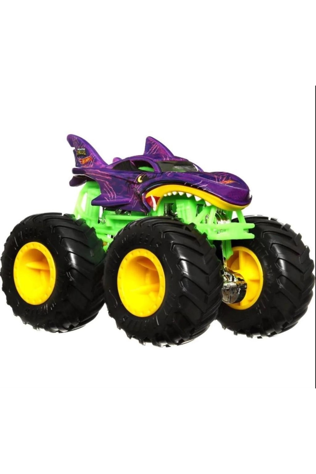 ماشین اسباب بازی HGX06 هیولا کامیون های تغییر رنگ وسایل نقلیه کوسه خراب HGX09 از ترکیه HOT WHEELS