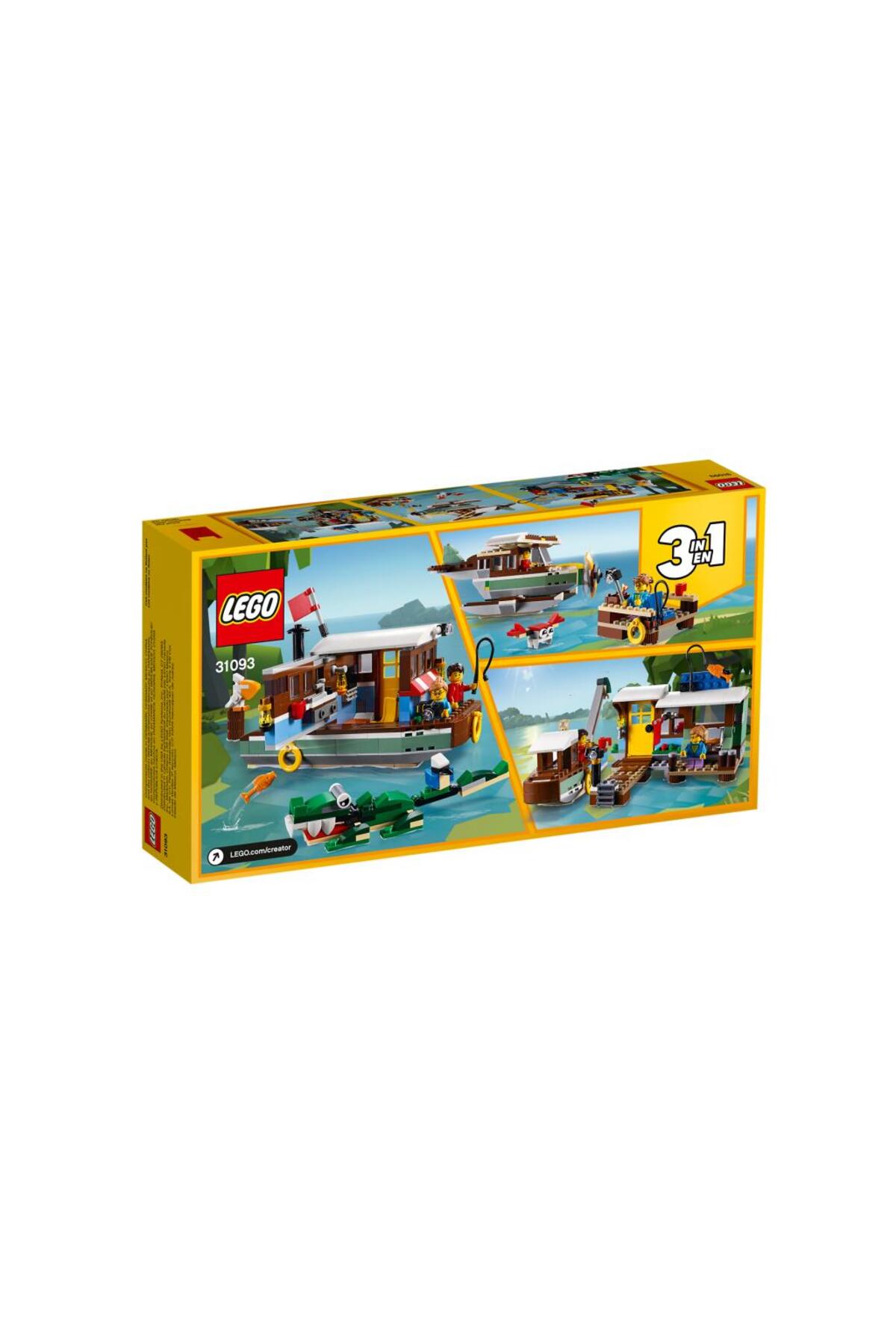 LEGO لگو 31093 خانه قایق رودخانه خالق لگو