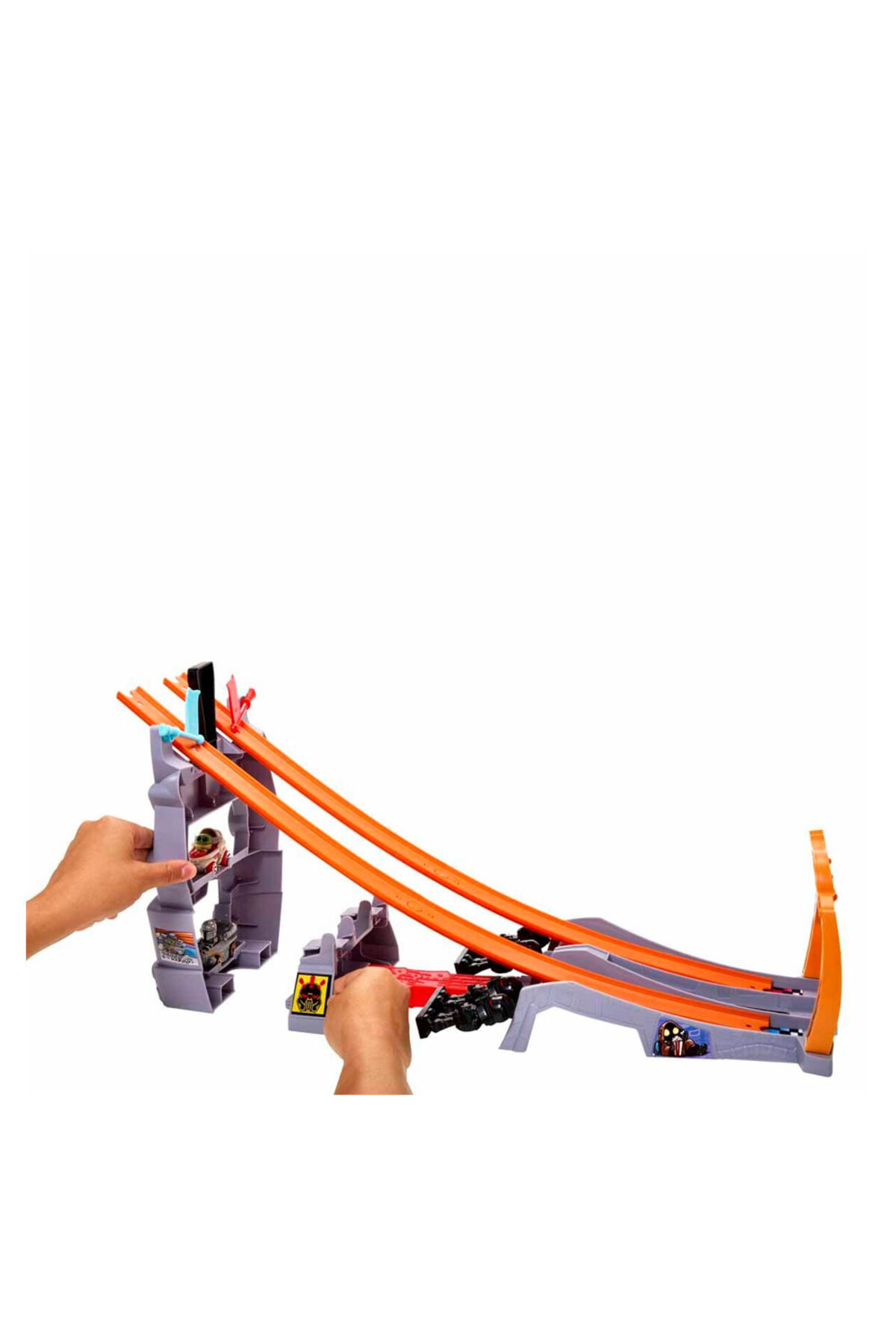 ماشین اسباب بازی RACERVERSE STAR WARS RUNWAY مجموعه HPL32 هات ویلز اورجینال HOT WHEELS