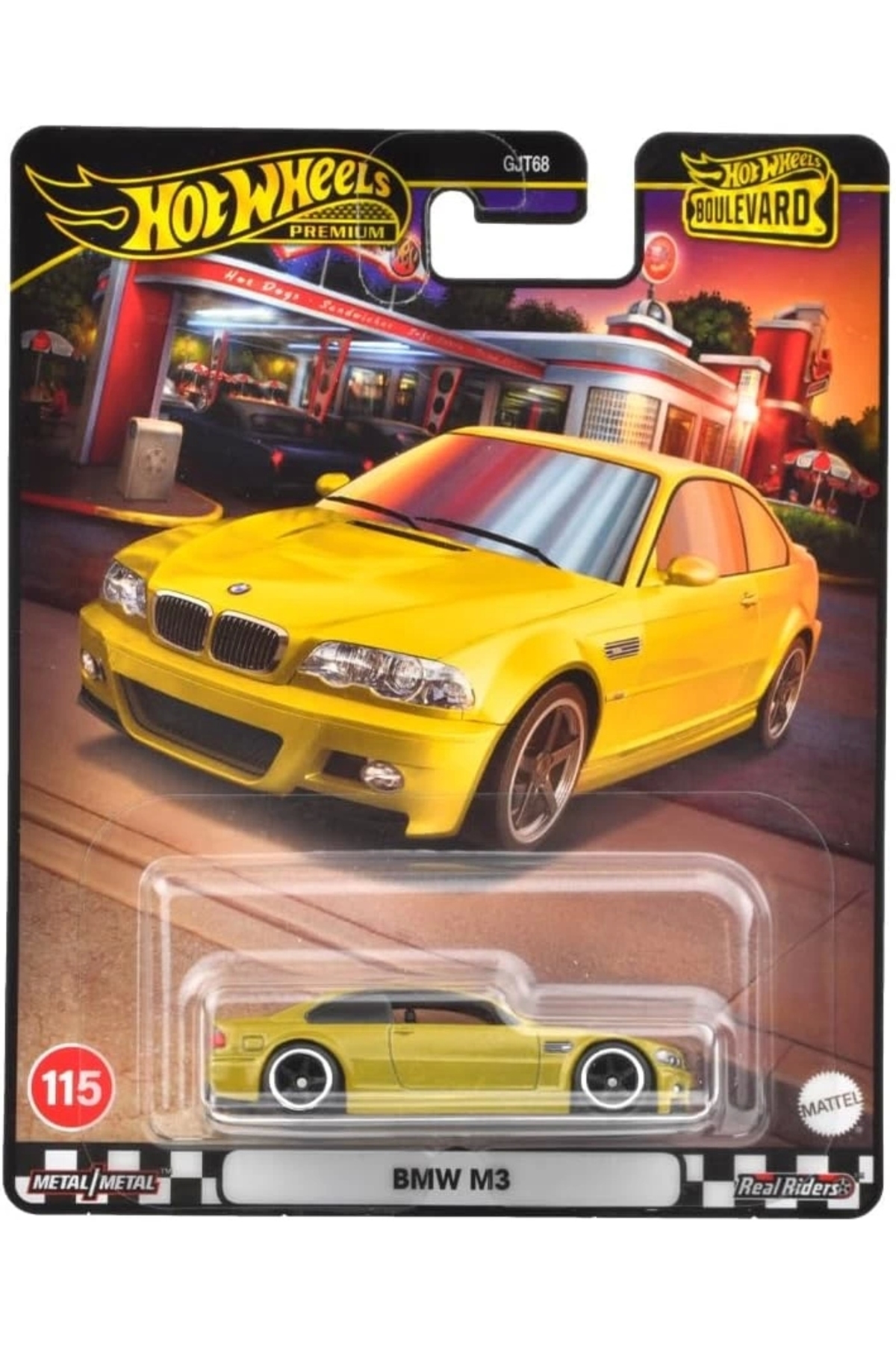 مدل خودرو بلوار BMW M3 اورجینال HOT WHEELS
