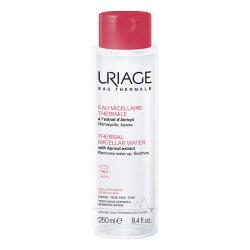 محلول میسلار پاک‌کننده آرایش اوریاژ Uriage Hygiene برای پوست حساس، ۲۵۰ میلی‌لیتر