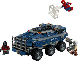 مجموعه ساختنی خودروی حمل زندان مرد عنکبوتی Marvel، لگو LEGO مدل 76349، ۳۶۷ قطعه، حداقل سن ۸ سال