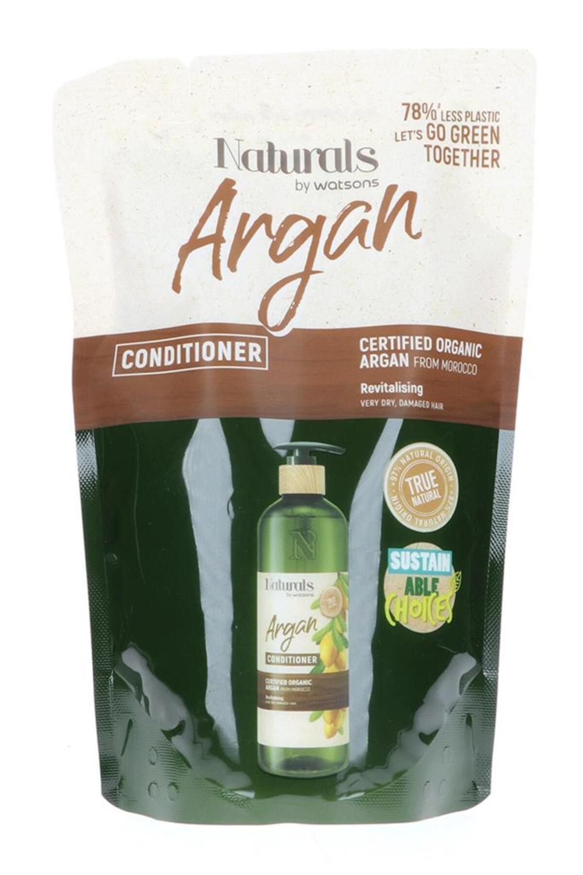 Naturals By Watsons کرم موی آرگان بازپر کننده 450 میلی لیتر