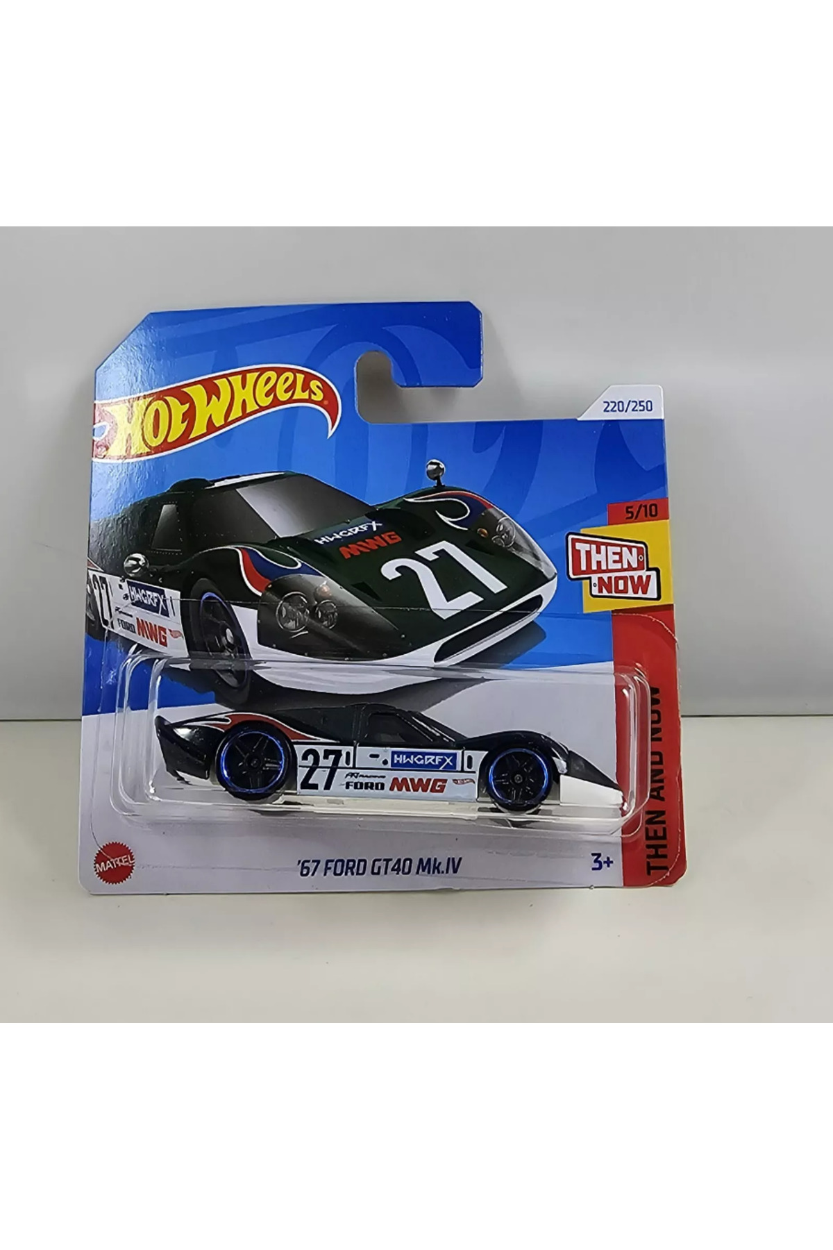 ماشین اسباب بازی تک '67 FORD GT40 MK. IV از ترکیه HOT WHEELS