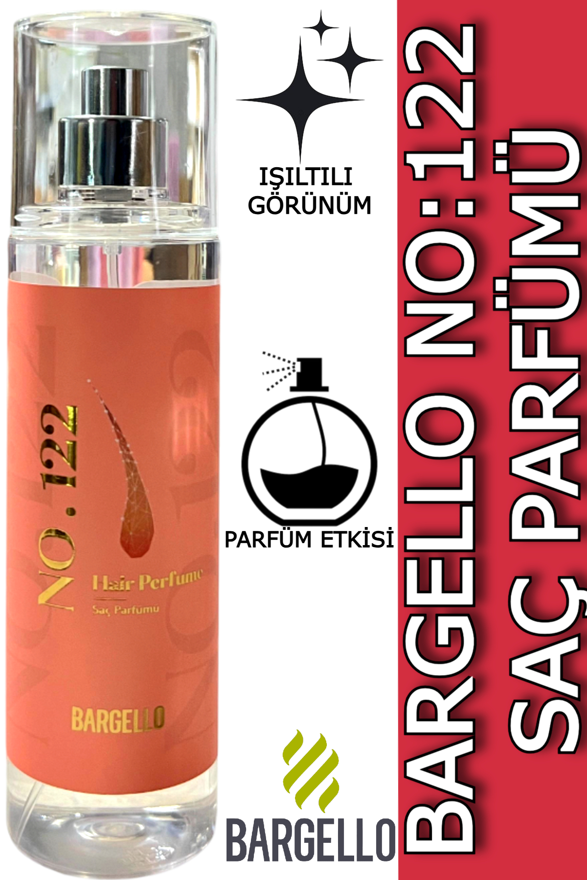 عطر مو 122 با حجم 150 میلی لیتر برای مراقبت از مو Bargello