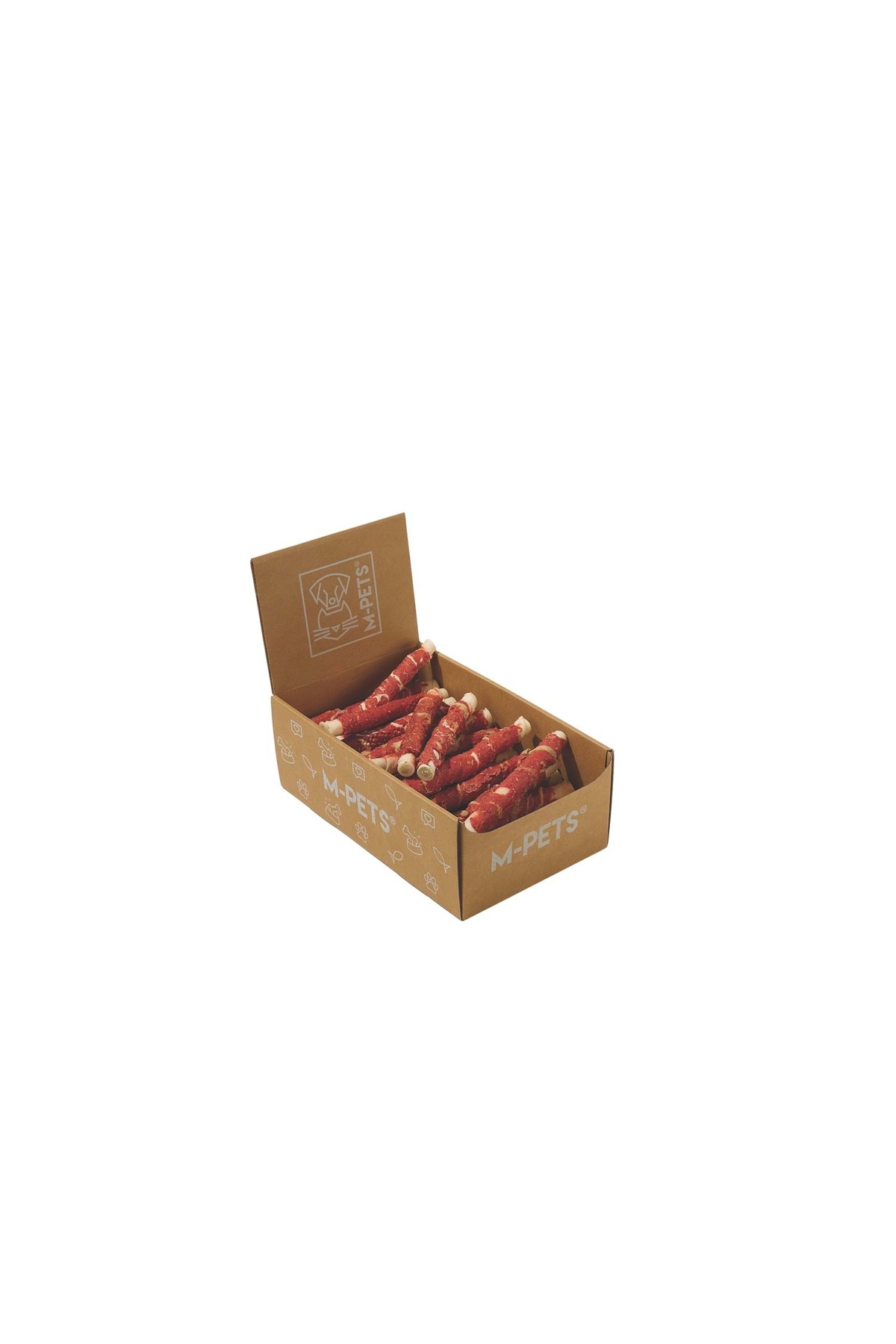 تشویقی سگ ام‌پتس M-PETS Bite Delight با اردک و ماهی کاد، ۱۸ سانتی‌متر، ۲ کیلوگرم