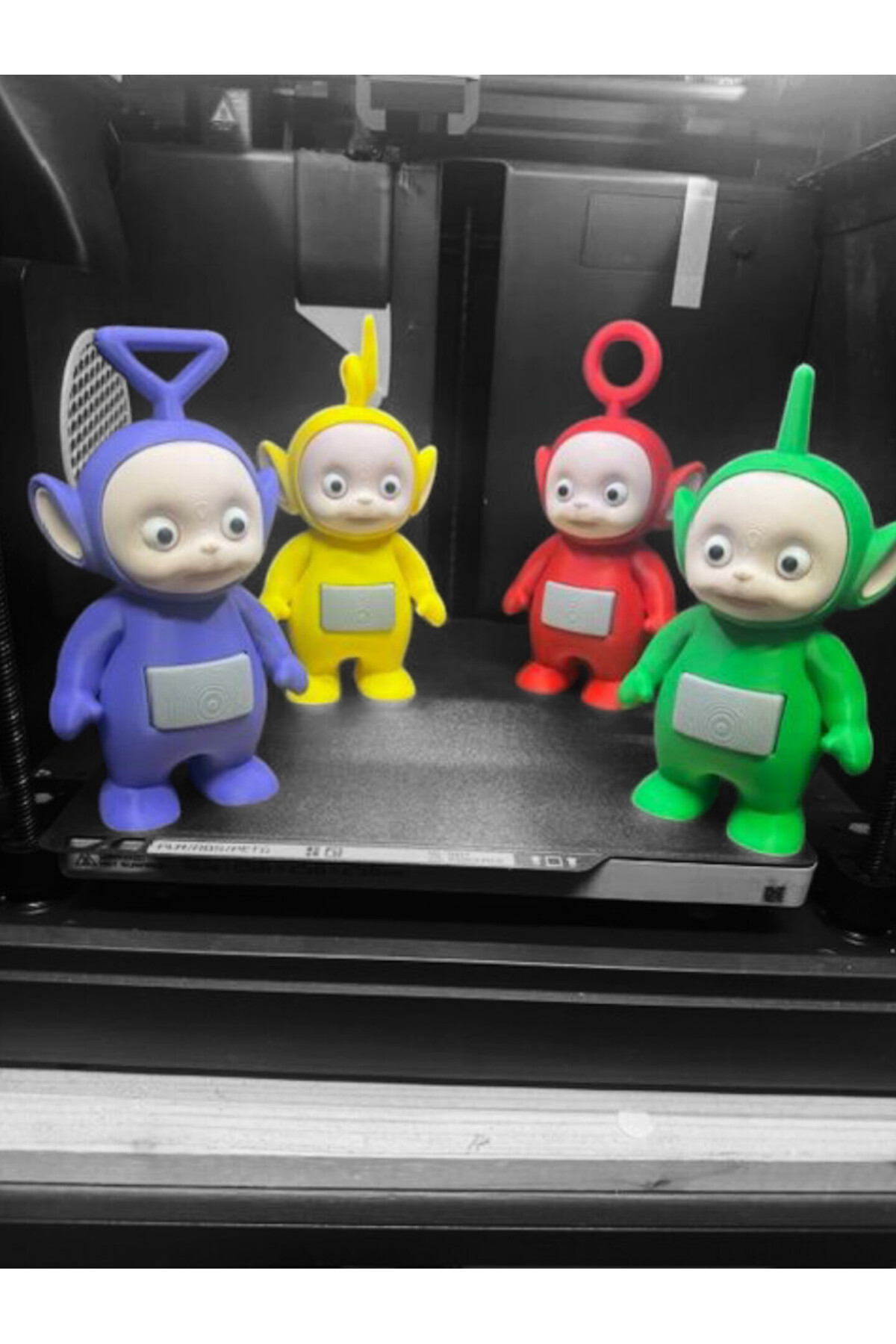 اسباب بازی های فیگور دیگر مجموعه 4 عددی TELETUBBIES اورجینال Giftbox3d
