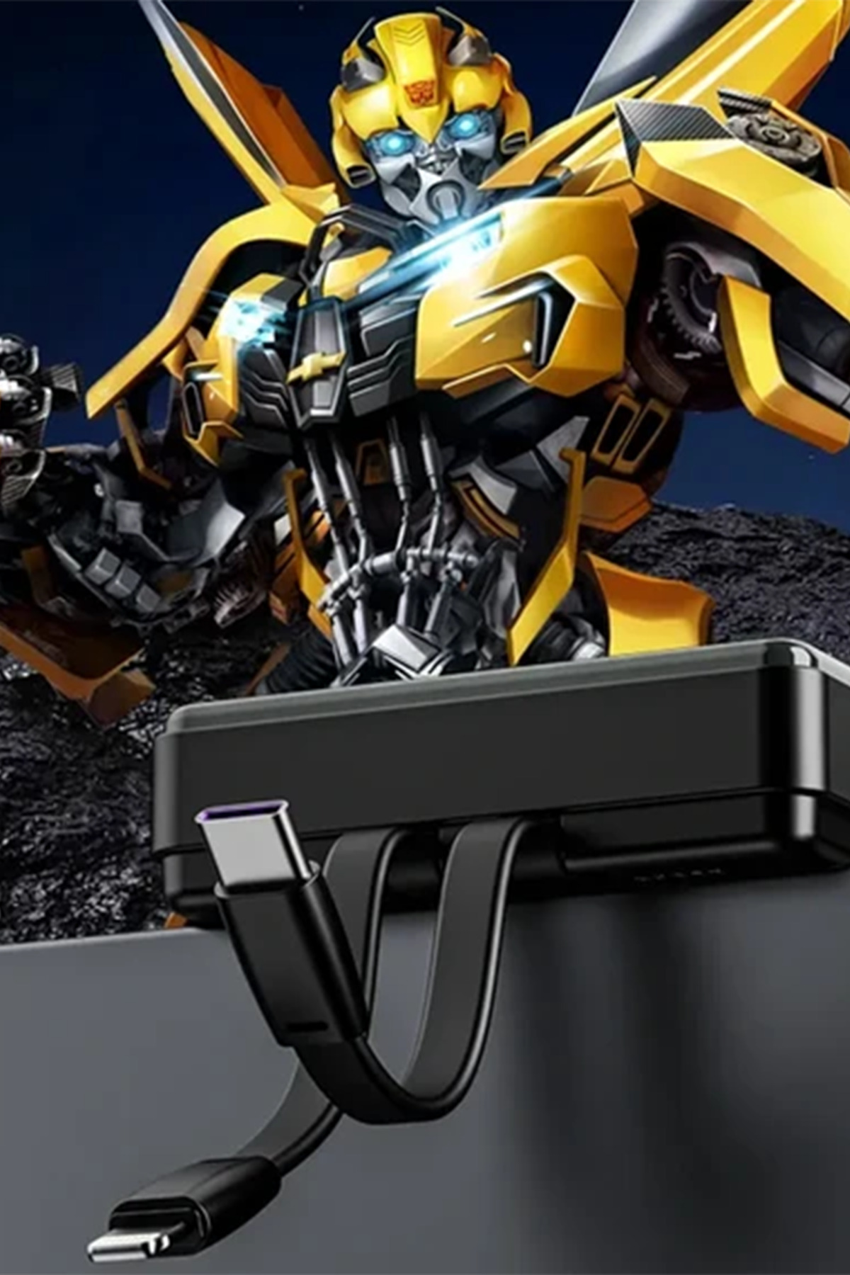 پاوربانک HASBRO دارای مجوز TF D10 10000 MAH اورجینال transformers