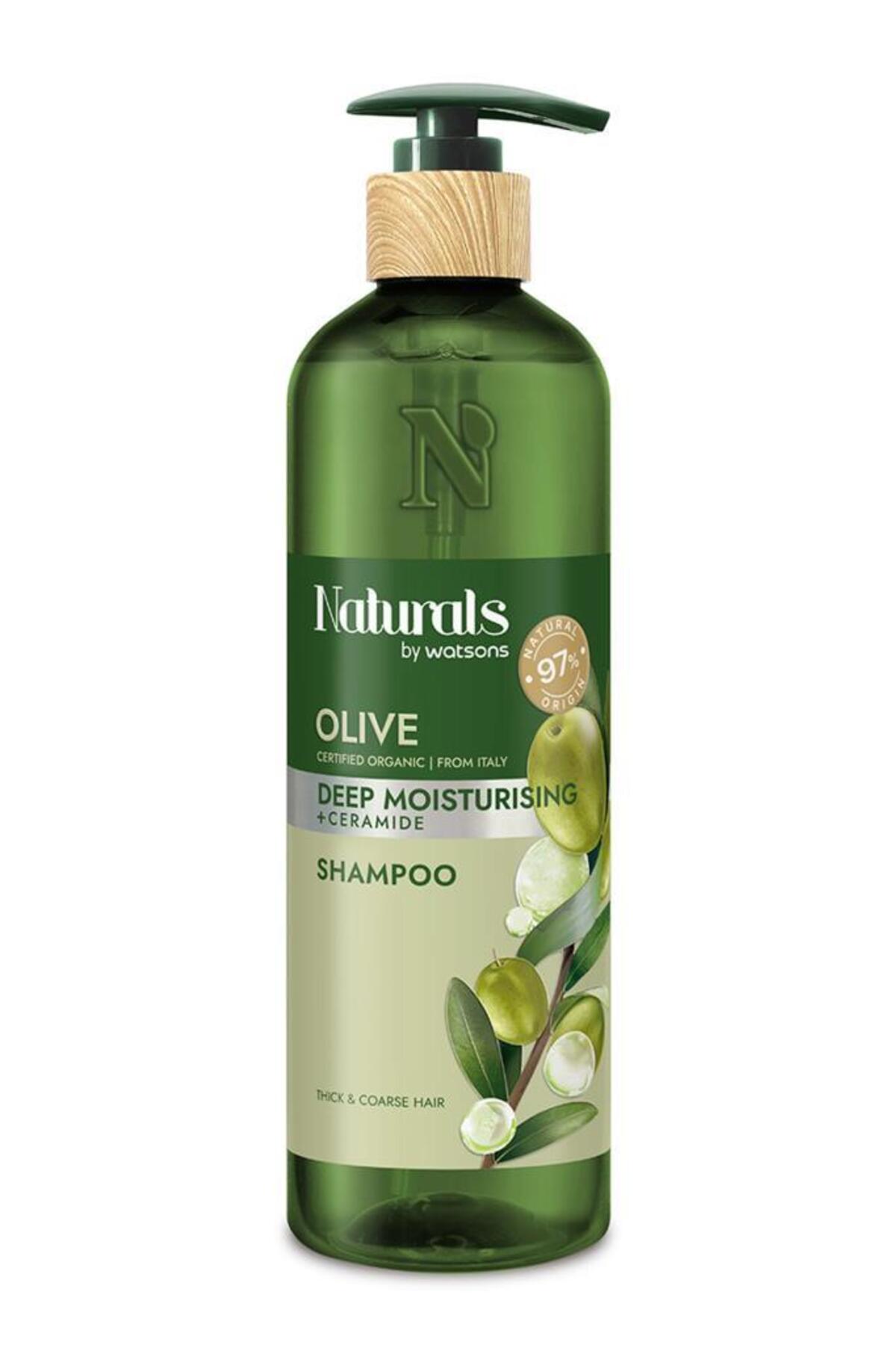 شامپو نچرالز بای واتسونز Naturals by Watsons Olive، ۴۹۰ میلی‌لیتر