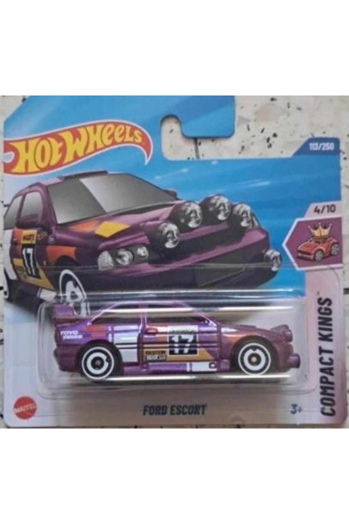 ماشین اسباب بازی خودروهای تک فورد اسکورت JBB99 پادشاهان جمع و جور از ترکیه HOT WHEELS