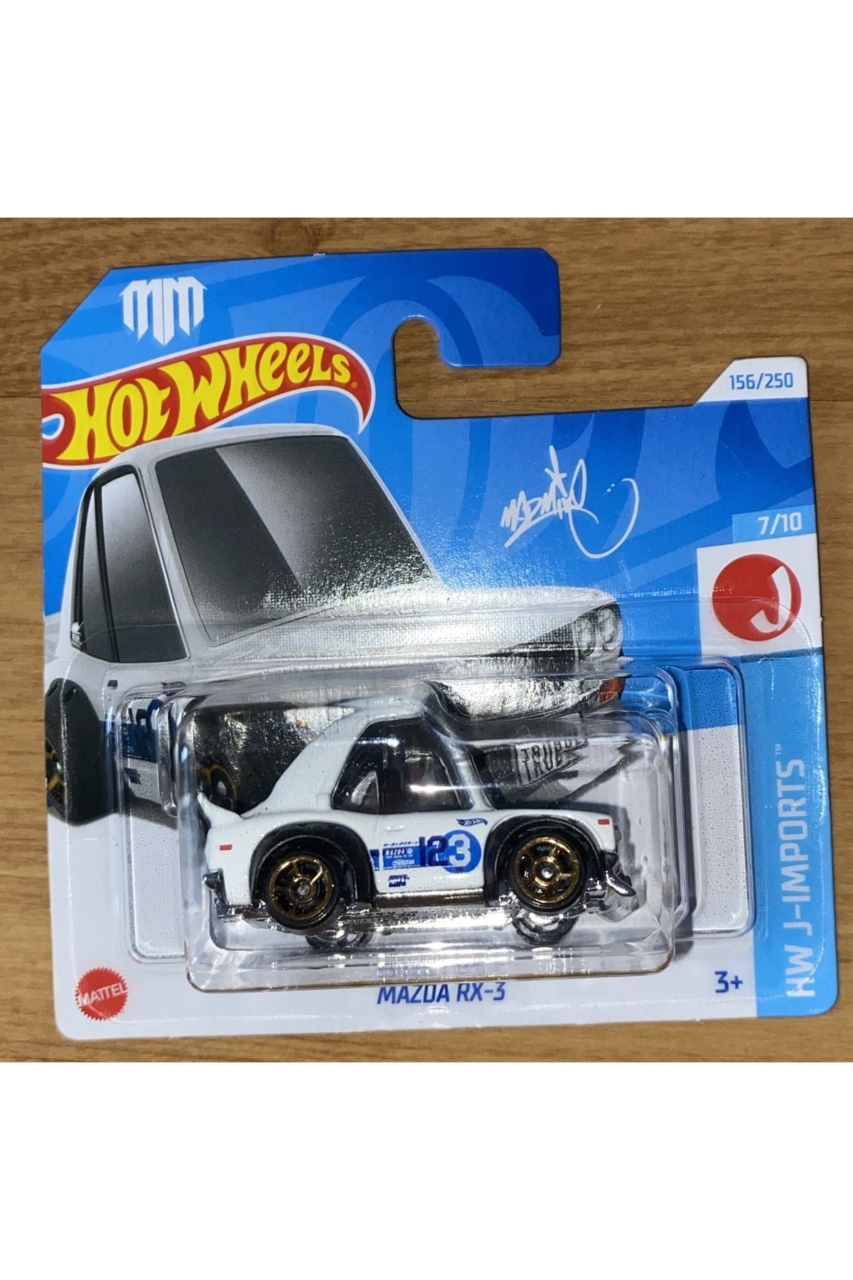 ماشین اسباب بازی مزدا RX 3 هات ویلز اورجینال HOT WHEELS