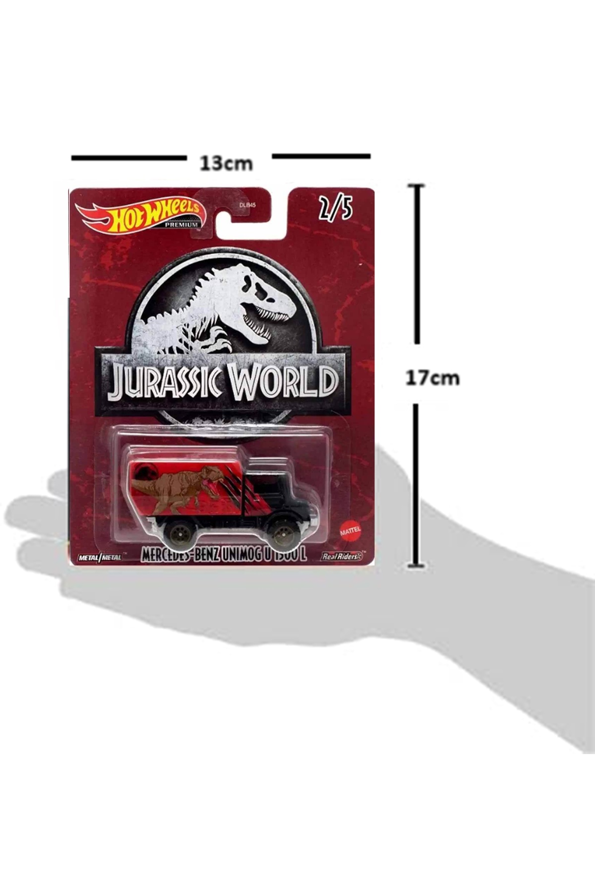 ماشین اسباب بازی JURASSIC WORLD TYRANNOSAURUS REX T DINOSAUR TREX ILLUSTRATED CAR HOTWHEELS VEHEELS VEHICLE هات ویلز اورجینال HOT WHEELS