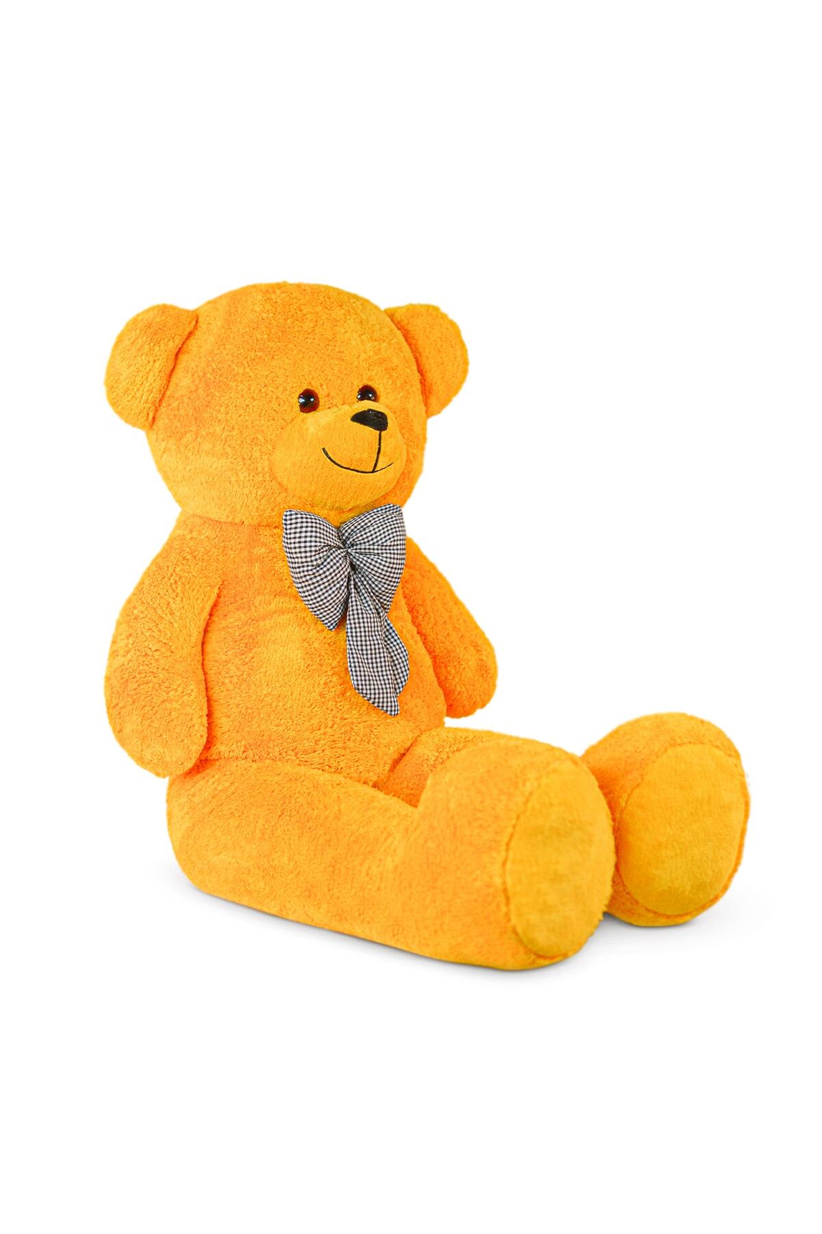 اسباب بازی های پشمی خرس عروسکی بزرگ 140 سانتی متری با پاپیون 100% محلی Bora Toys