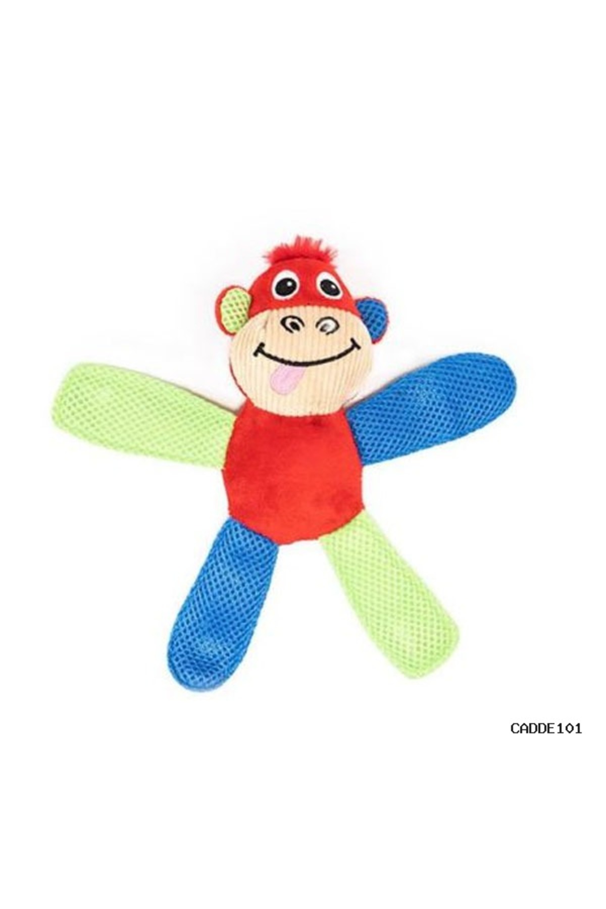 اسباب‌بازی سگ پاوایز Pawise، Vivid Life-Fetch It Monkey (13549)، چندرنگ