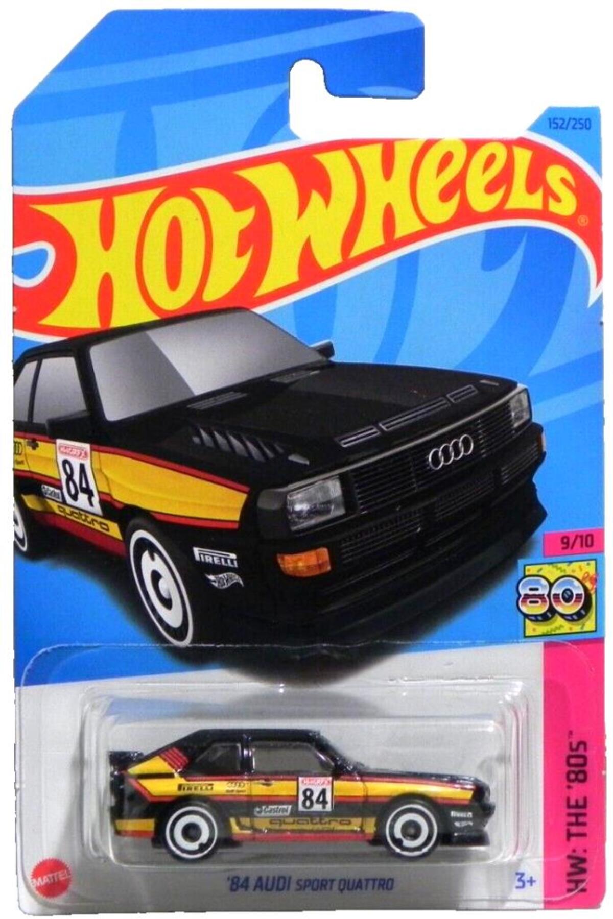 مدل خودرو اتومبیل های مجموعه ای '84 AUDI SPORT QUATTRO HKG88 هات ویلز اورجینال HOT WHEELS