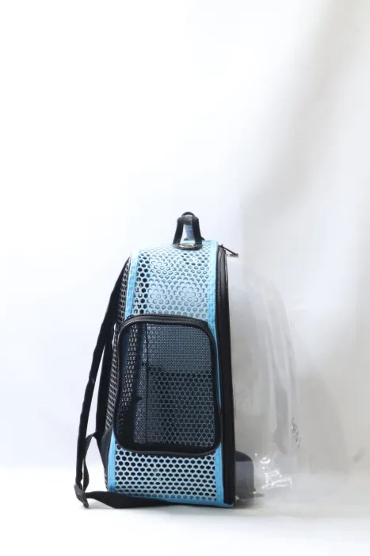 کوله‌پشتی حمل گربه و سگ میگنو Migno، مدل Air Model، کد AİR015، فیروزه‌ای و مشکی