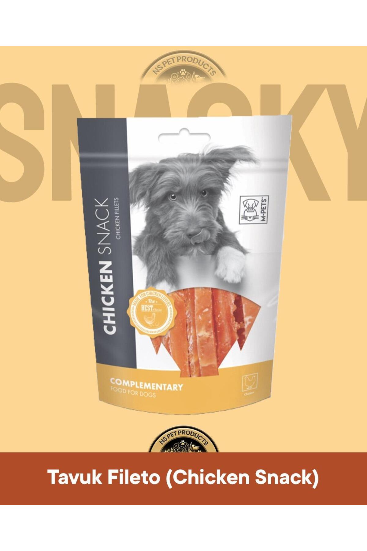 تشویقی سگ فیله مرغ ام‌پتس M-PETS، ۸۰ گرم، مدل ÖM0396