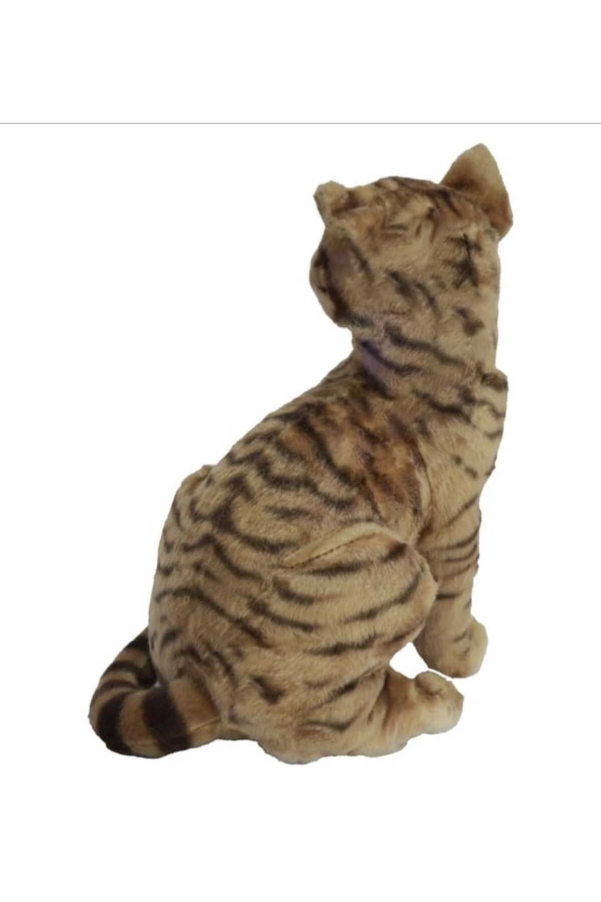 اسباب بازی های پشمی گربه مخمل خواب دار 30 سانتی متری با صدای میو هدیه همراه berattoys