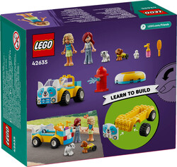 مجموعه ساختنی لگو LEGO فرندز Friends مدل 42635، آرایشگاه سیار سگ‌ها، ۶۰ قطعه