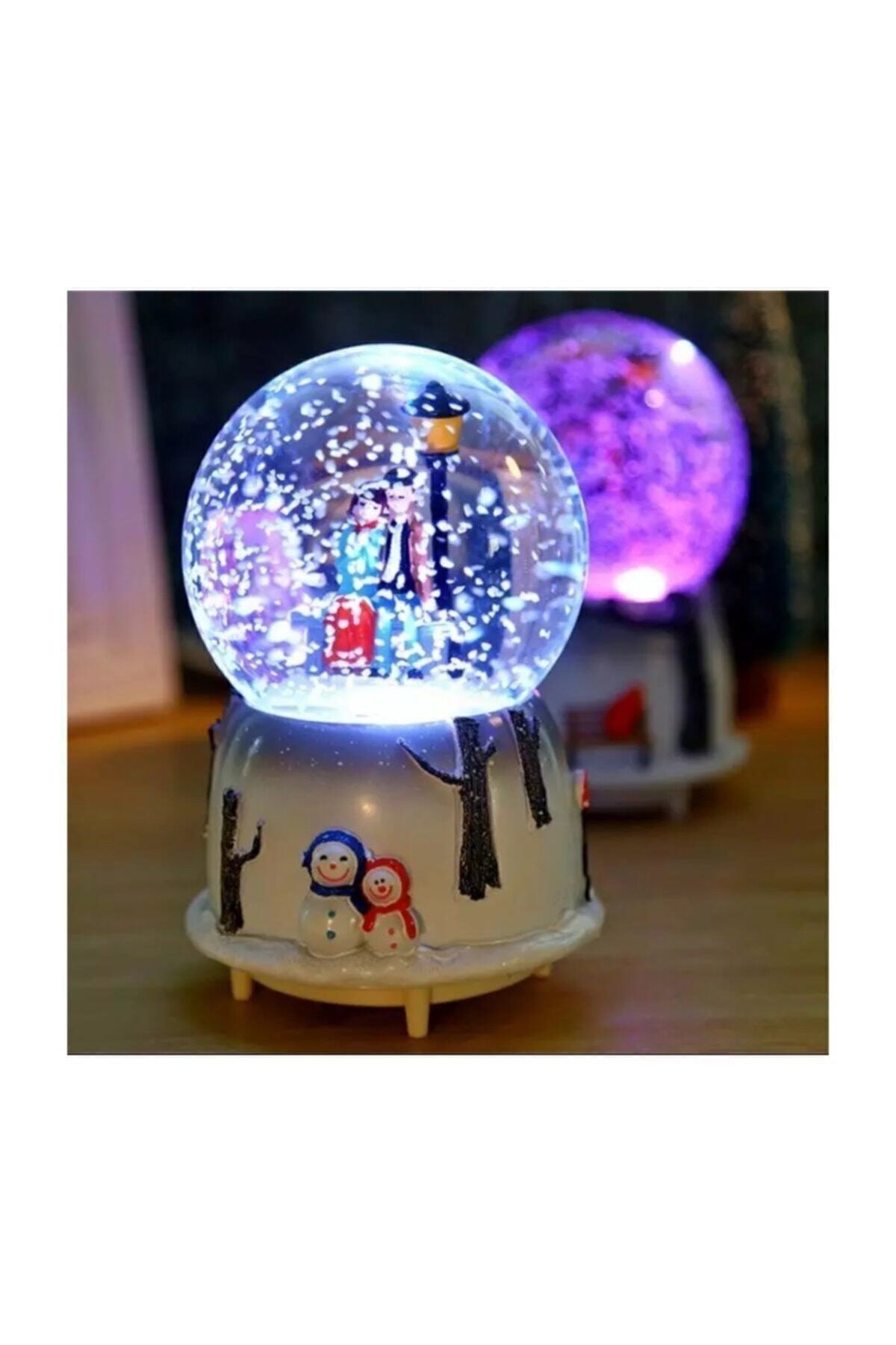گوی برفی عشق ابدی WINTER TALE SNOW GLOBE با اسپری های برف ریزه از ترکیه DEMPOWER