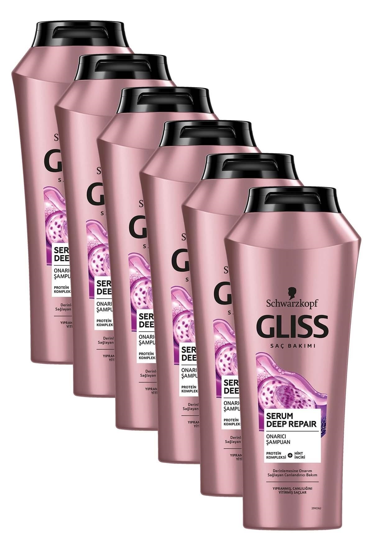 Gliss شامپو سرم ترمیم عمیق 550 میلی لیتر 6 عدد