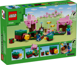 مجموعه ساختنی لگو LEGO ماینکرفت Minecraft باغ شکوفه‌های گیلاس مدل 21260، ۳۰۴ قطعه، حداقل سن ۸ سال