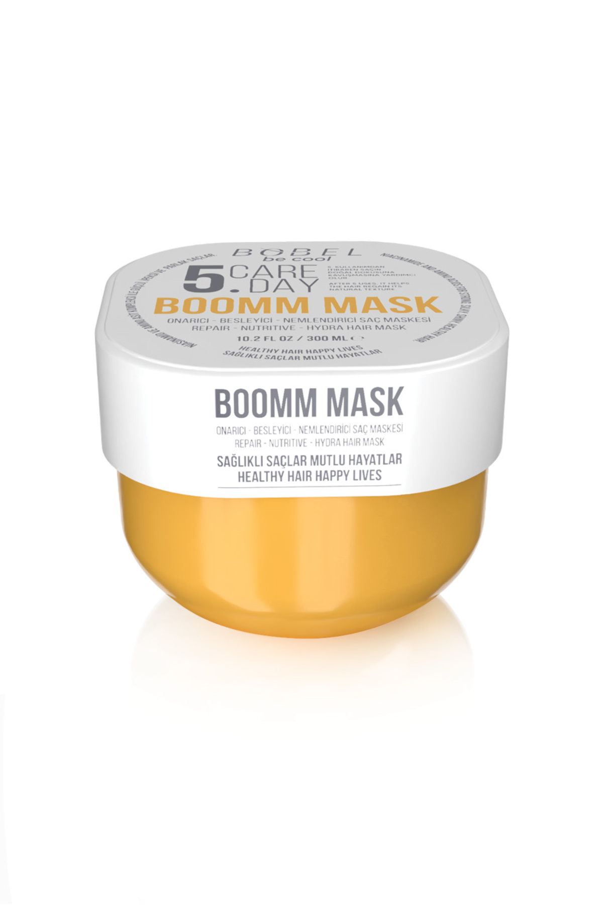 ماسک مو مردانه و زنانه BUM 5. روز 5 مؤثر وگان 300 میل bobel