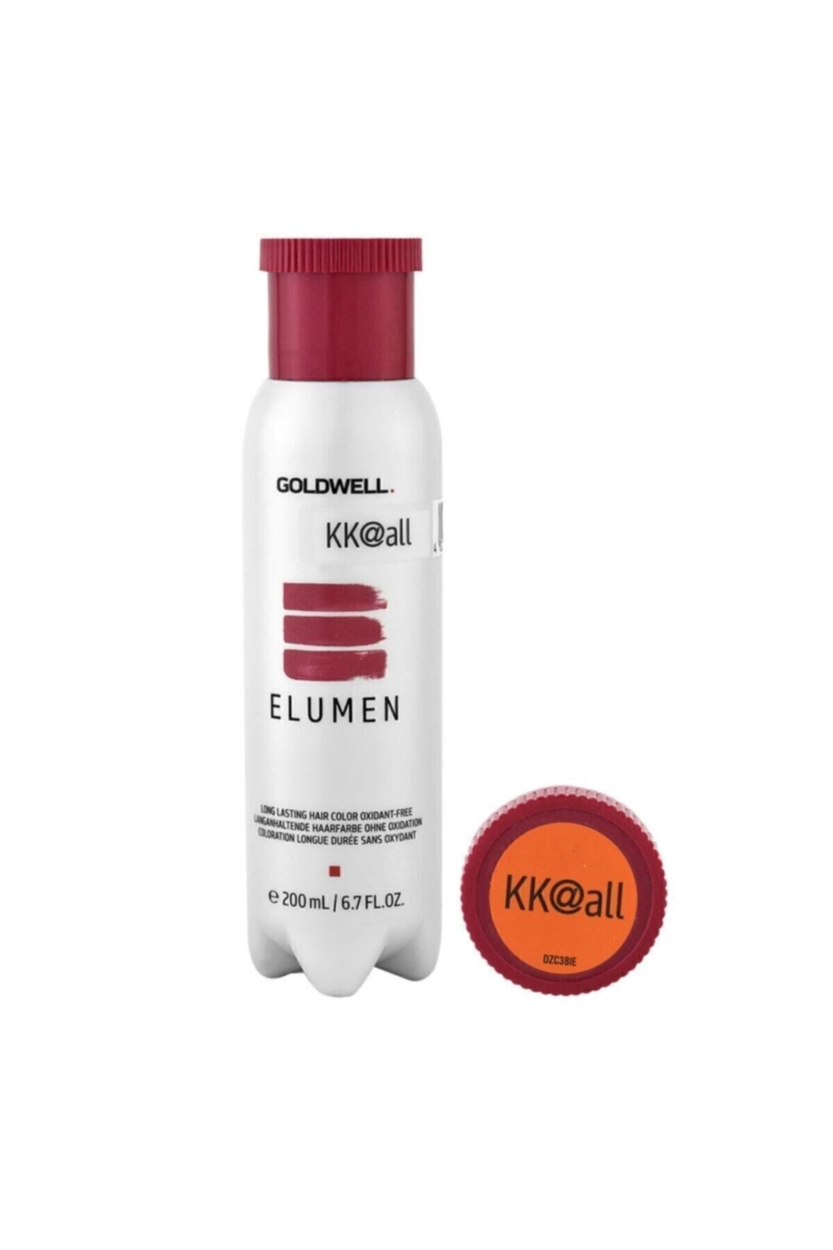 رنگ مو ELUMEN KK ALL INTENSE مسی بدون آمونیاک اکسیدان 200 میل GOLDWELL