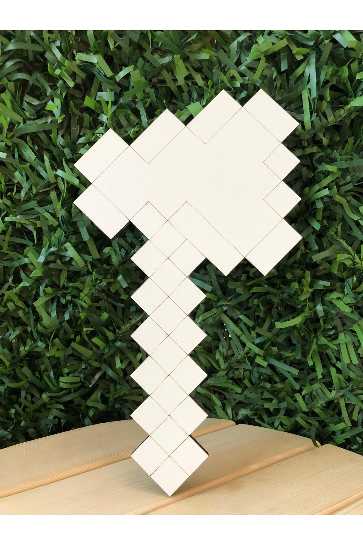 اسباب بازی های فیگور دیگر تبر شکل چوبی MINECRAFT اورجینال GKCREATİVE.CO