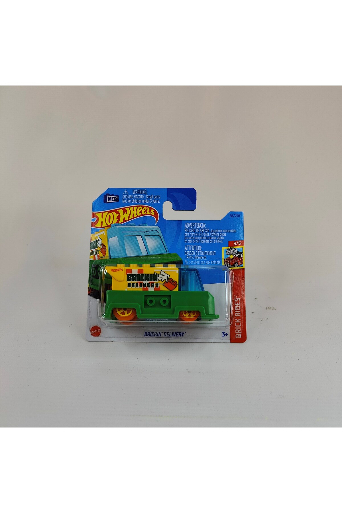 ماشین اسباب بازی تحویل آجر HKG31 هات ویلز اورجینال HOT WHEELS