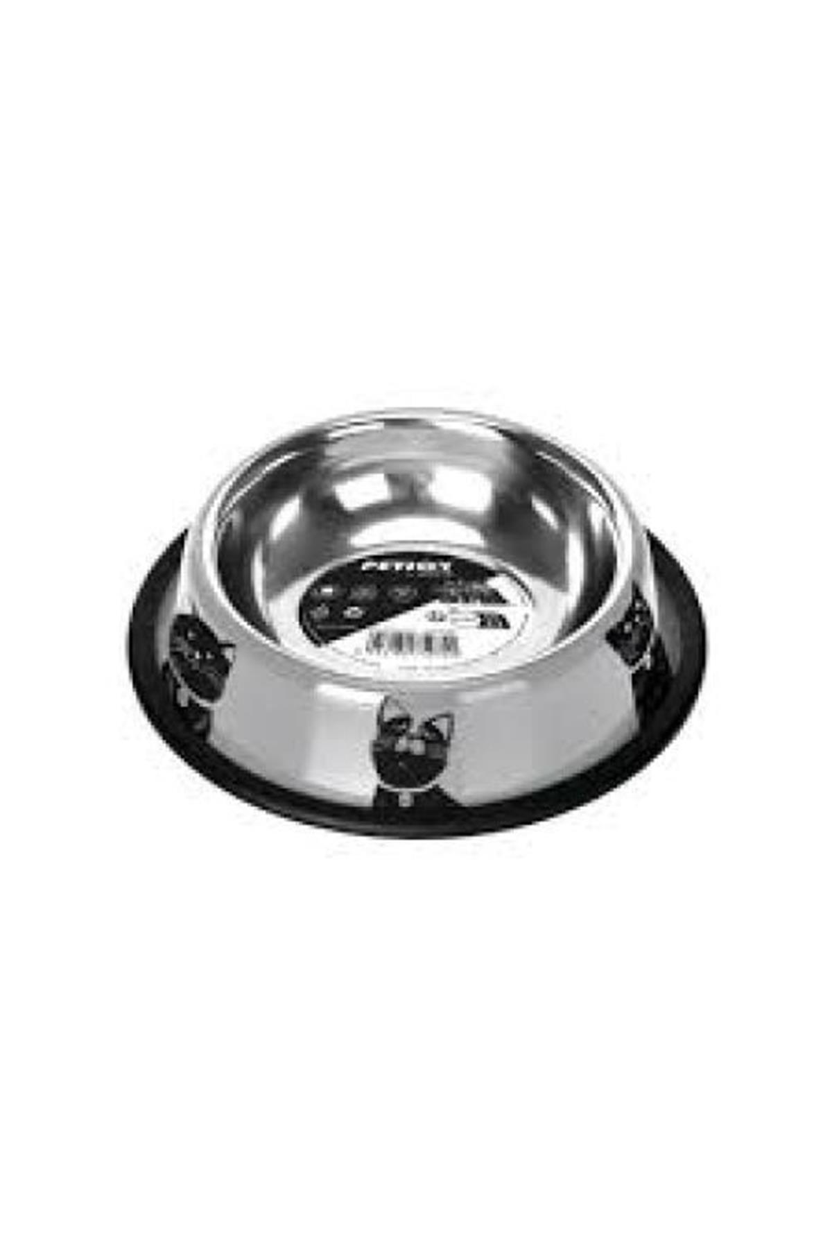 ظرف غذای گربه و سگ ام‌پتس M-PETS PETJOY CATFAMILY، سایز S، استیل، چندرنگ 490ML