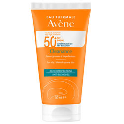 ضدآفتاب صورت اون Avene کلینانس Cleanance SPF 50+ برای پوست چرب و مستعد آکنه، ۵۰ میلی‌لیتر