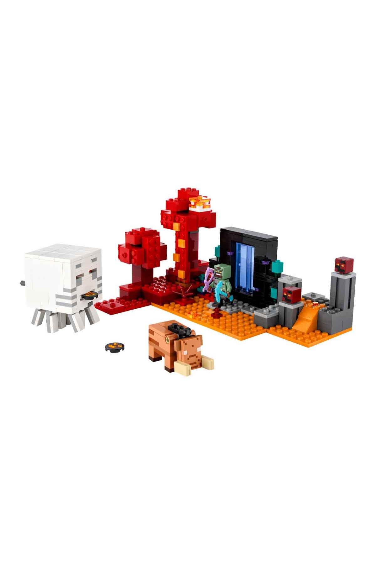 لگو و اسباب بازی های ساخت محور ® MINECRAFT® NETHER PASS AMBUSH 21255 ماجراجویی برای هفت کودک 8 سال به بالا LEGO