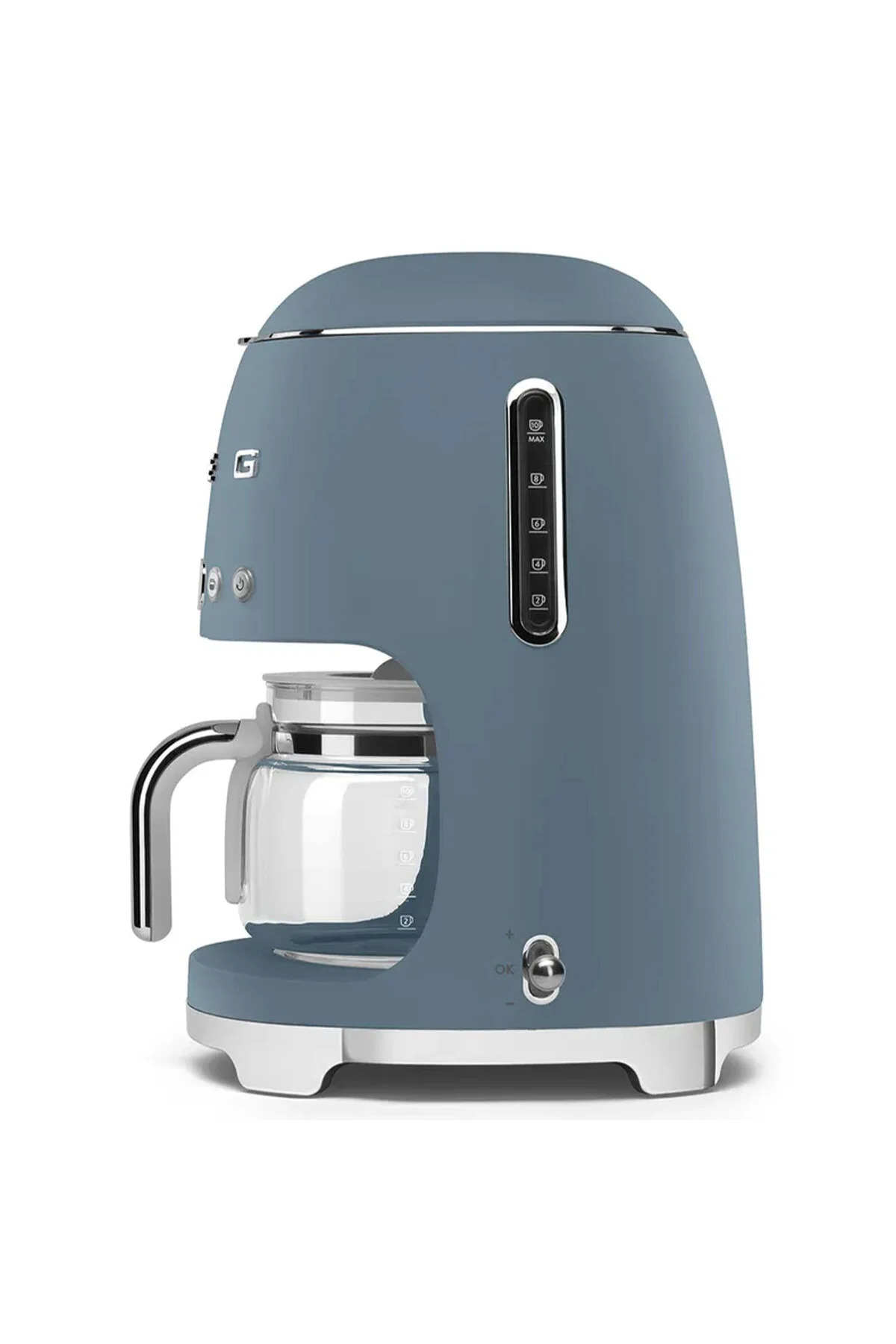 قهوه ساز فیلتری دستگاه فیلتر مات آبی طوفان سبک دهه 50 اورجینال Smeg