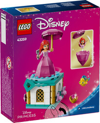 مجموعه ساختنی لگو LEGO دیزنی پرنسس مدل 43259، چرخان آریل، ۹۳ قطعه، حداقل ۵ سال