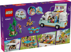 مجموعه ساختنی کاروان ماجراجویی فرندز لگو LEGO Friends مدل 42663، ۷۷۸ قطعه، حداقل ۷ سال