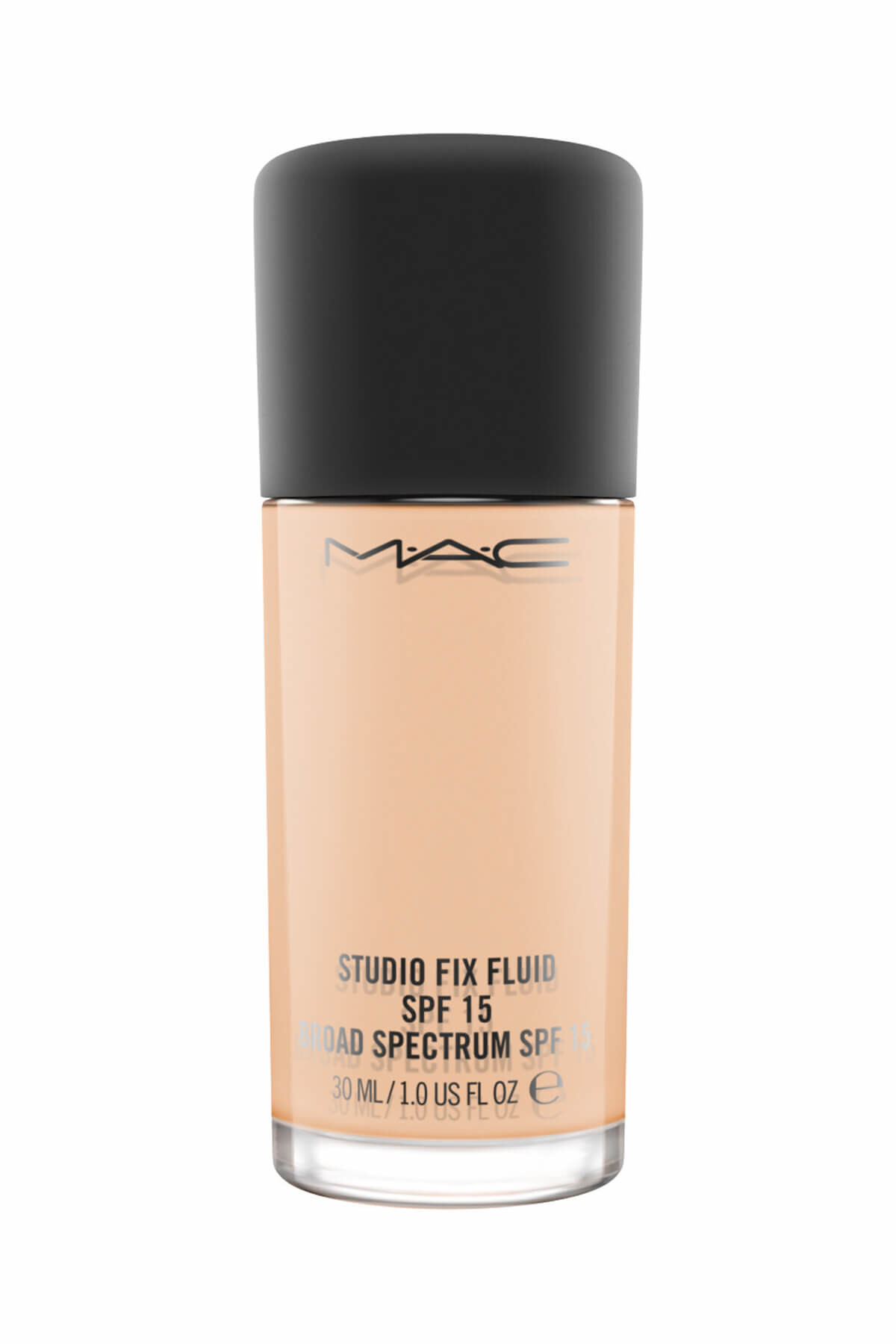 کرم پودر استودیو فیکس STUDIO FIX FLUID مدل NW15 بژ روشن با ته رنگ خنثی حجم 30 میل مک MAC