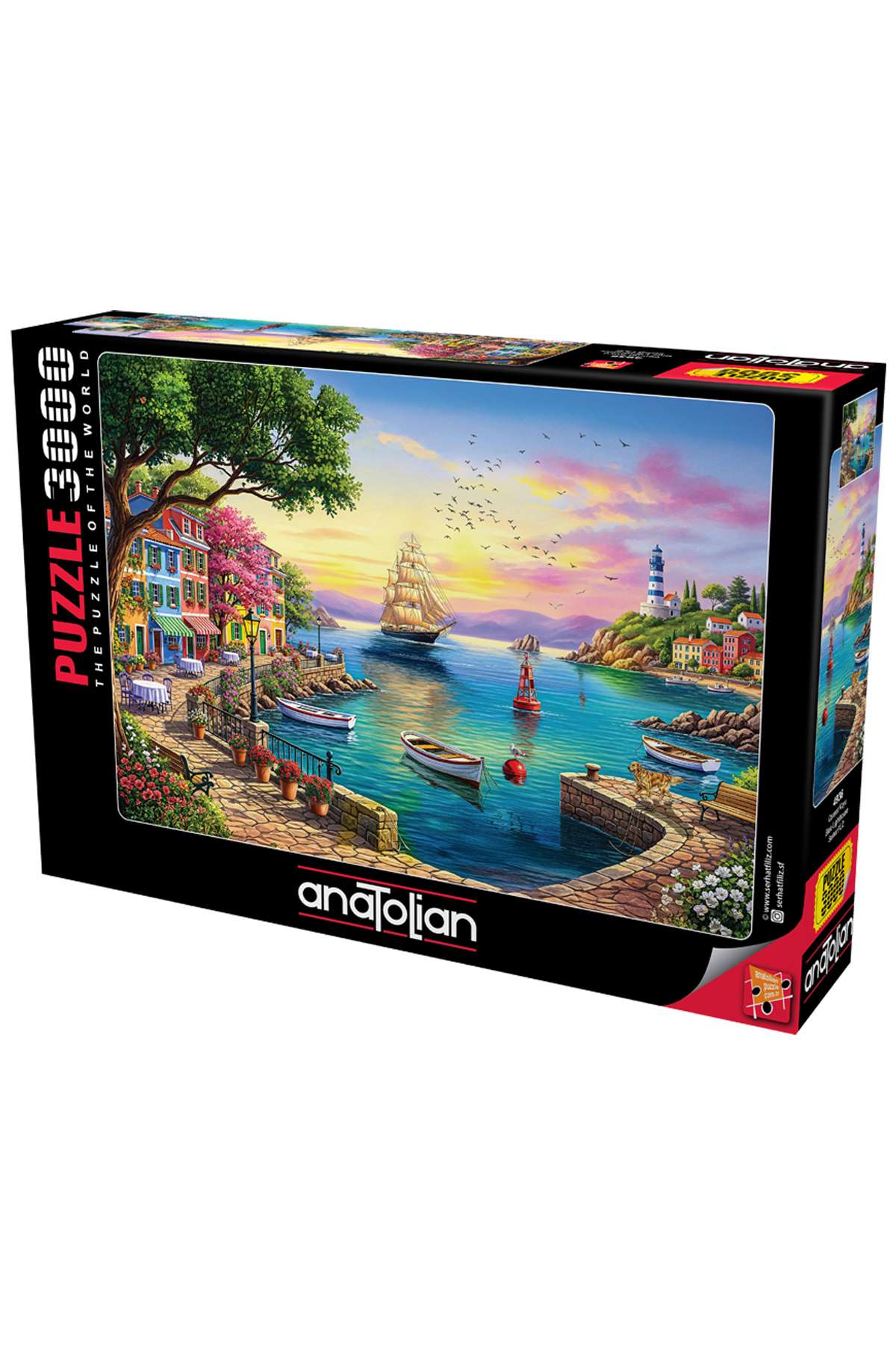 پازل اره منبت کاری مویی 3000 تکه PARADISE BAY 4936 Anatolian Puzzle