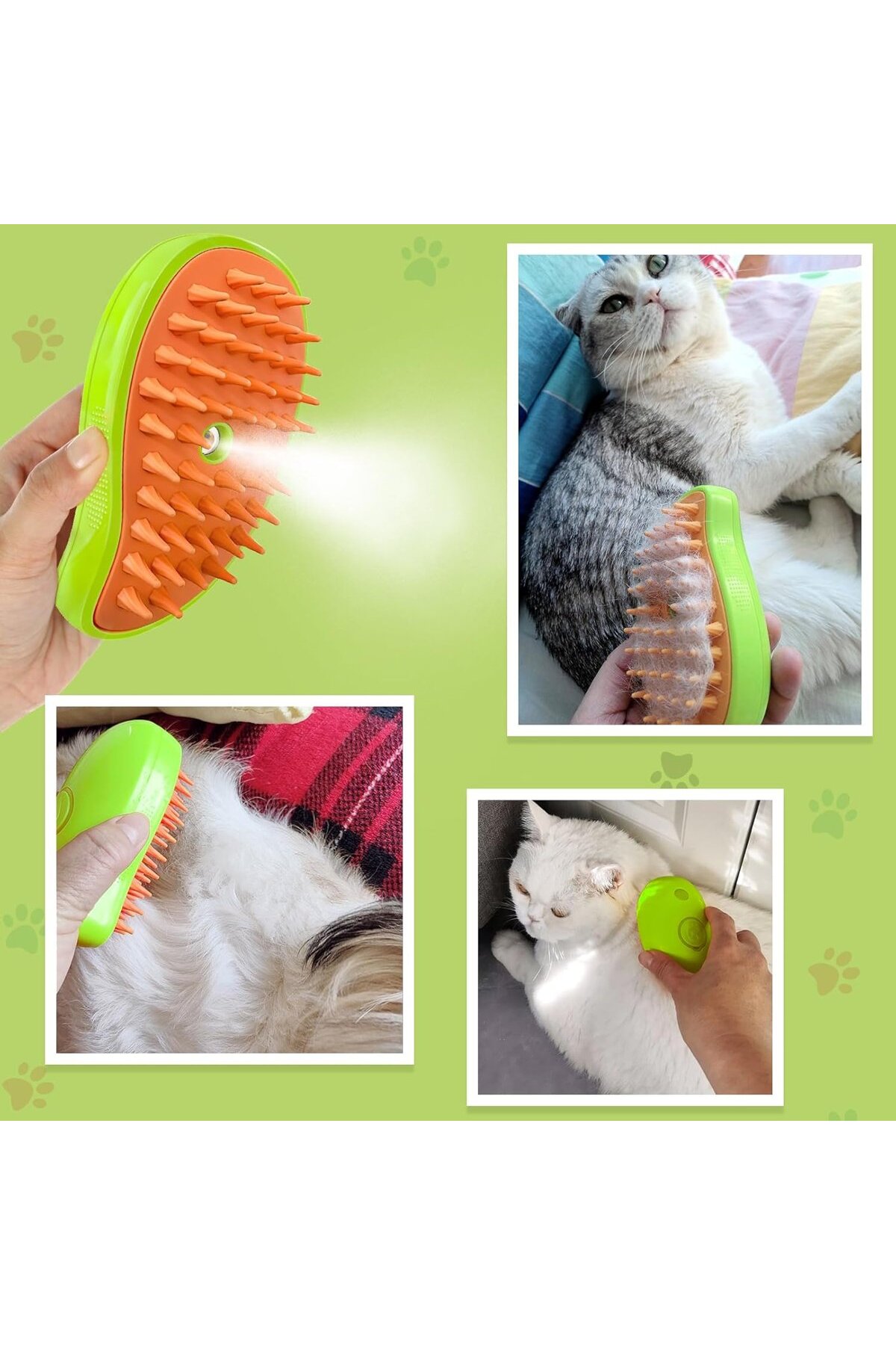 برس مراقبت گربه ZDO سه‌کاره و شارژی، ای‌اند‌دی کالکشن E&D Collection