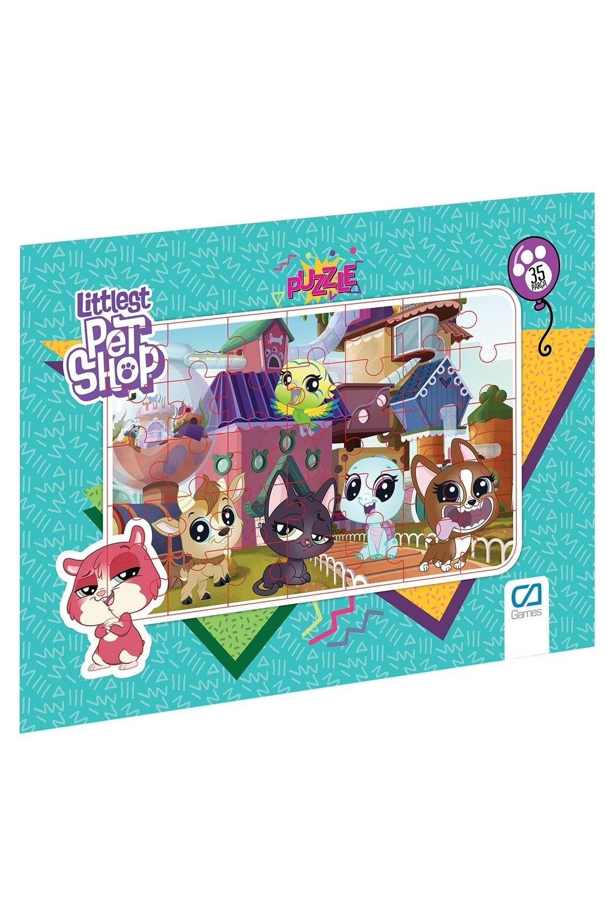 پازل CA 5018 5019 LITTLEST PET SHOP FRAME PUZZLE 35 PIECES CA Games
