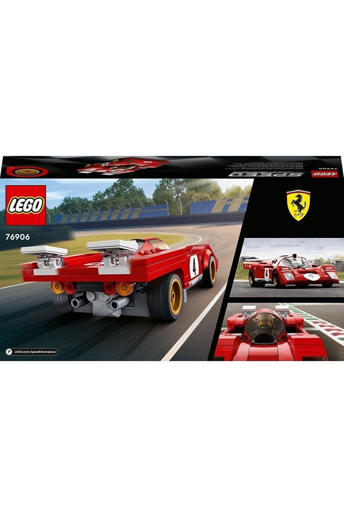 لگو و اسباب بازی های ساخت محور SPEED ​​CHAMPIONS 1970 FERRARI 512 M 76906 از ترکیه LEGO
