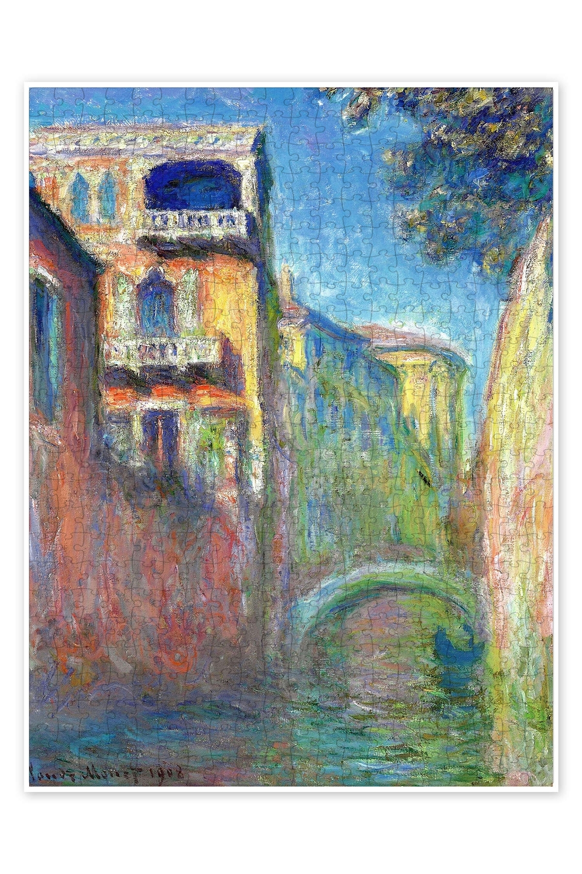 پازل سرگرمی با مضمون LE RIO DE LA SALUTE 500 PIECE PUZZLE JIGSAW CITY LANDSCAPE THEMED از ترکیه Jeronkarji