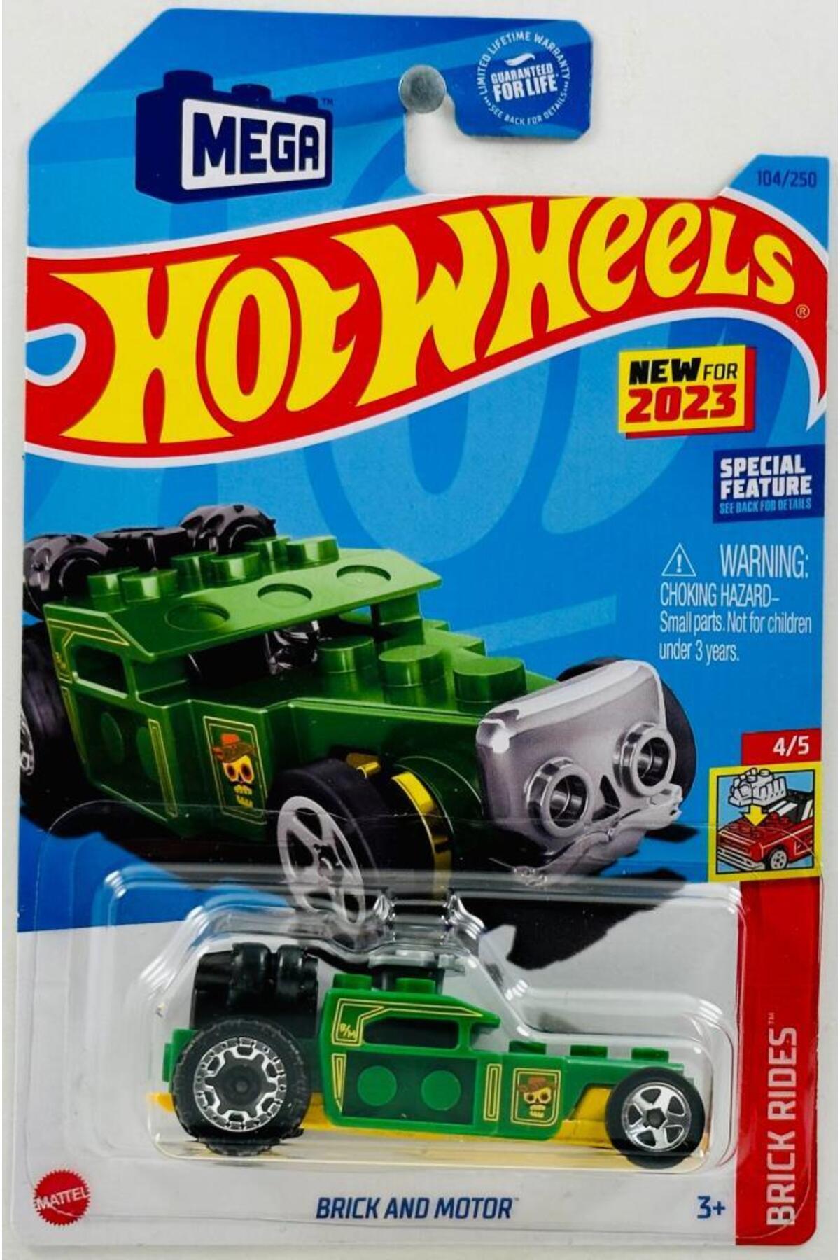 ماشین اسباب بازی تک HKJ88 آجر سوار هات ویلز اورجینال HOT WHEELS