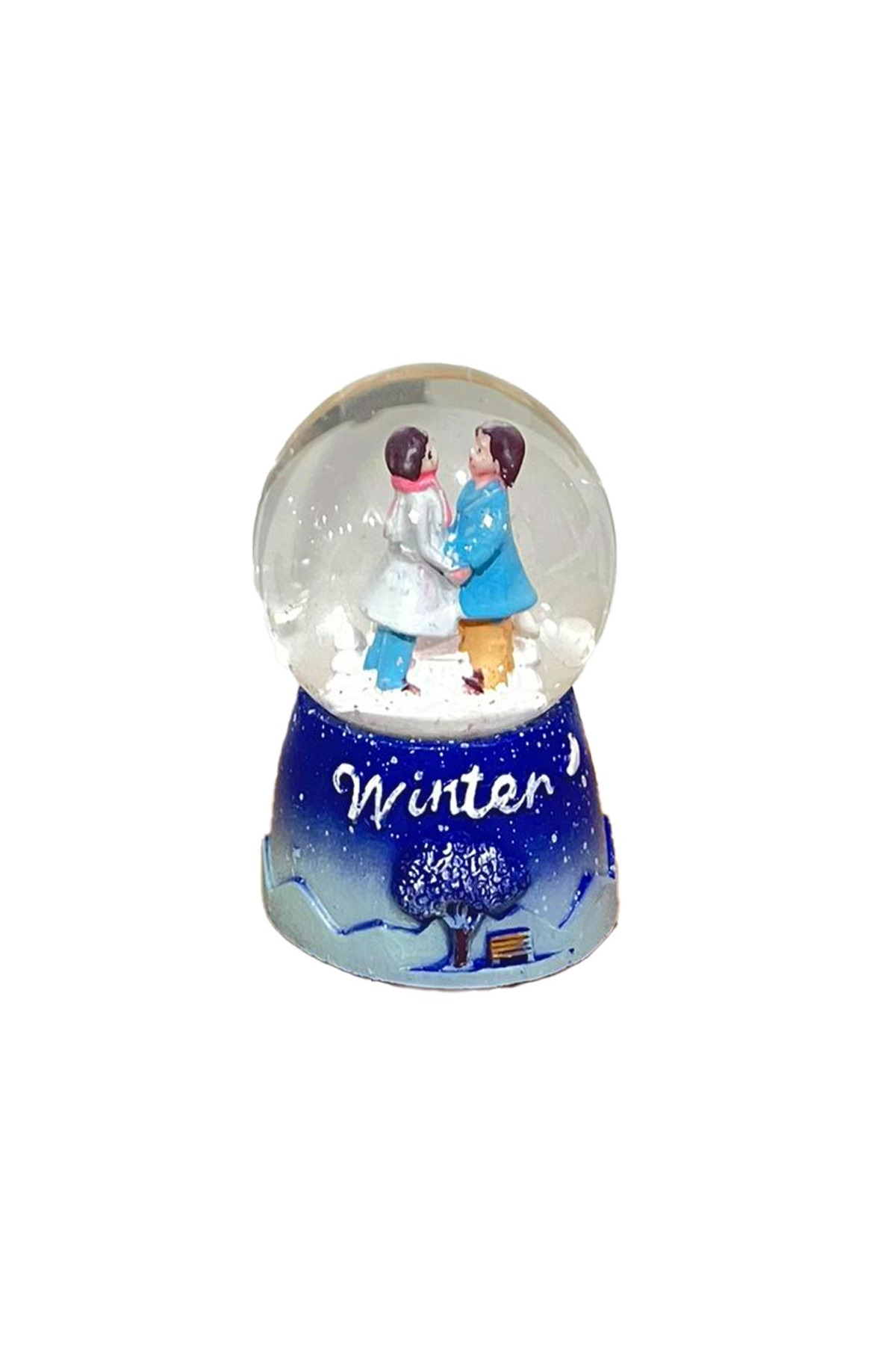 گوی برفی SNOW GLOBE باتری کوچک عزیز که با چراغ کار می کند از ترکیه Genel Markalar