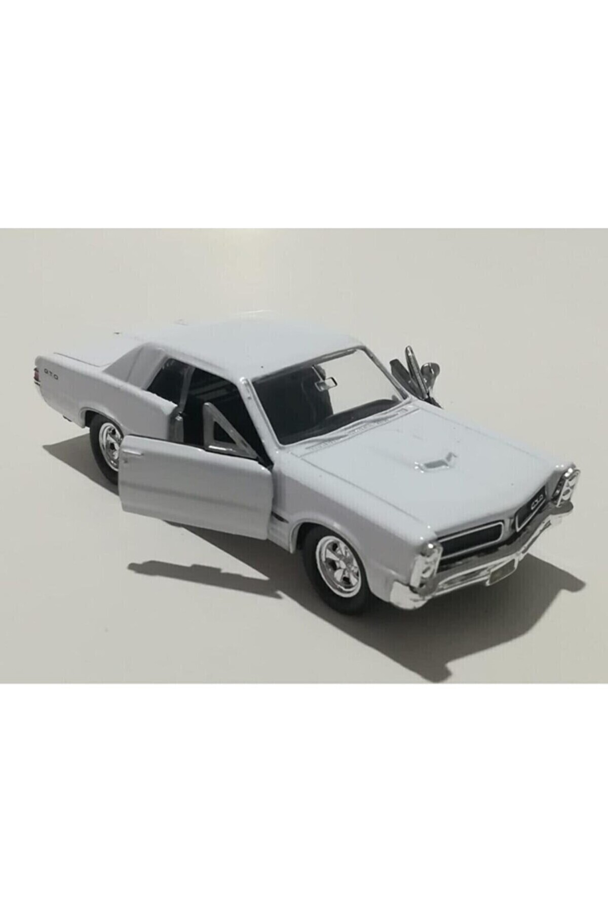 مدل خودرو PONTIAC GTO 1965 1 36 SCALE C&amp;C MODEL GARAGE PULL DROP DIECAST METAL TOY CAR اورجینال Genel Markalar